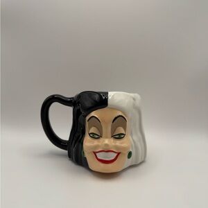 Disney Villains Cruella de Vil sculpted ceramic mug